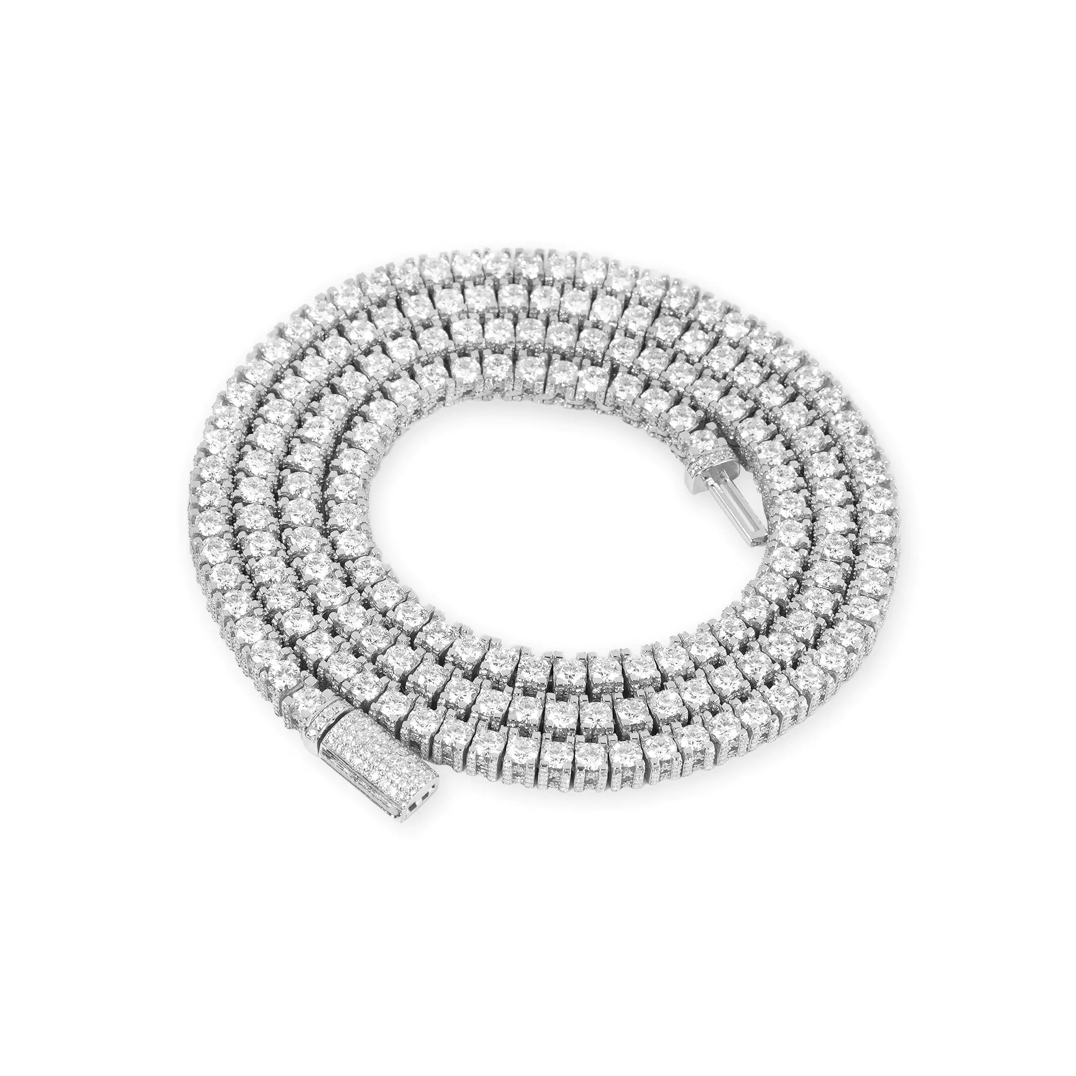 S925 Moissanite 3MM Hola Tennis Chain