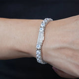 S925 Moissanite 6MM Hola Tennis Bracelet