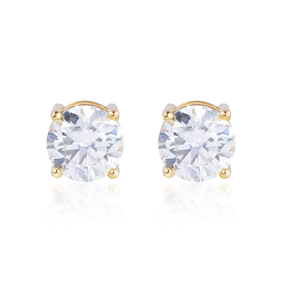 S925 Silver Moissanite Stud Earring