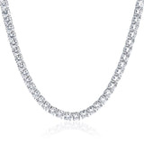 S925 Silver Moissanite Tennis Chain