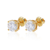 S925 Silver Moissanite Stud Earring