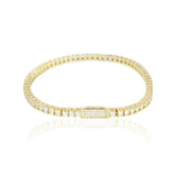 S925 Moissanite 3MM Hola Tennis Bracelet