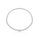 S925 Moissanite 8MM Hola Tennis Chain