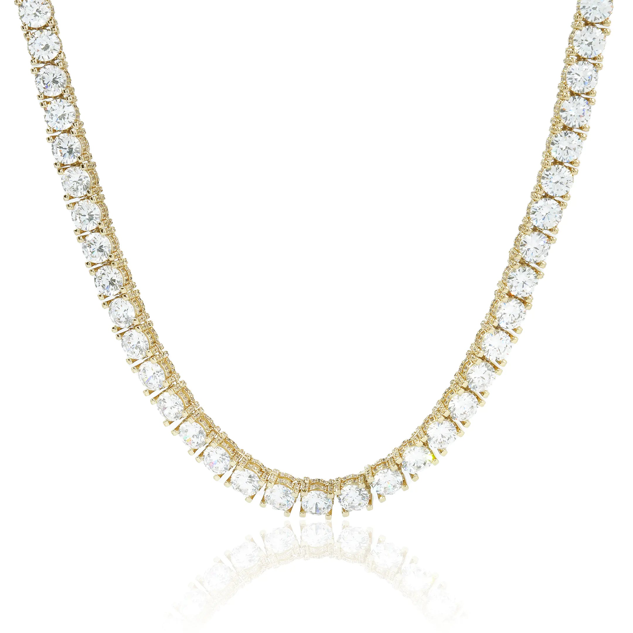 S925 Moissanite 6MM Hola Tennis Chain