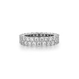 6mm Two Row Moissanite Eternity