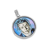 Custom Round Photo Pendant