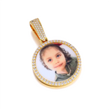 Custom Round Photo Pendant