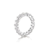 4mm Moissanite Eternity Ring- 5CT