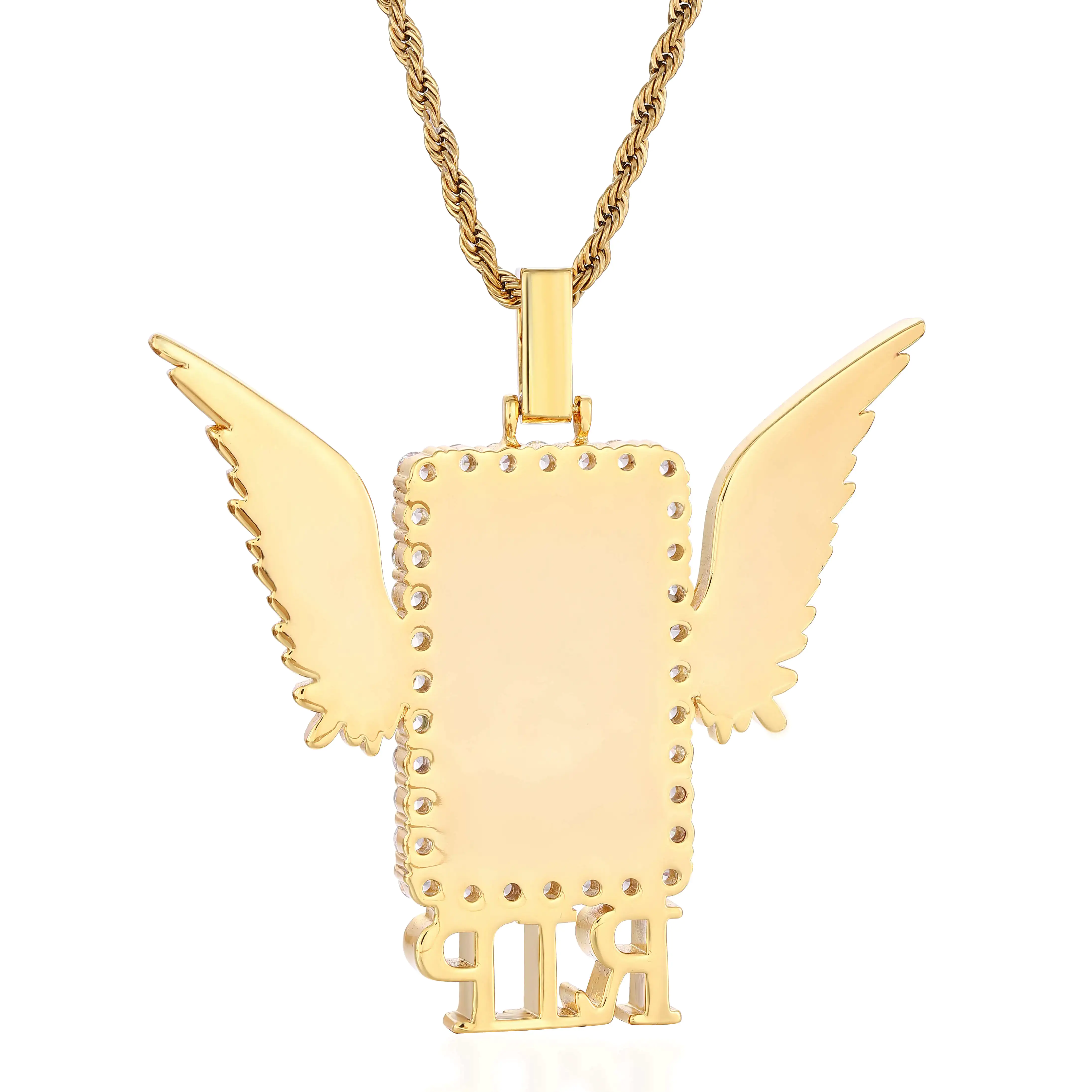 Custom Rip Wing 3D  Photo Pendant