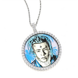 Custom Round Photo Pendant