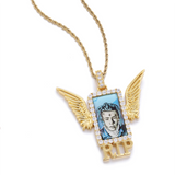 Custom Rip Wing 3D  Photo Pendant