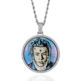 Custom Round Photo Pendant