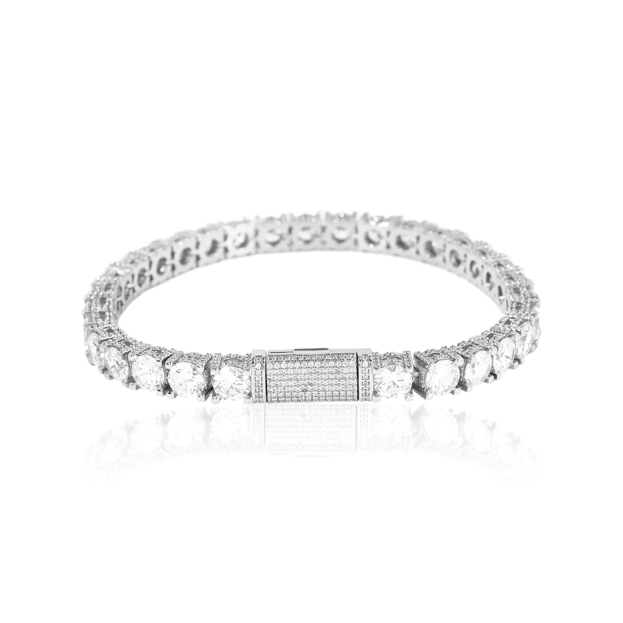 S925 Moissanite 6MM Hola Tennis Bracelet