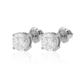 S925 Silver Moissanite Stud Earring