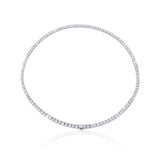 S925 Silver Moissanite Tennis Chain