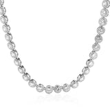 S925 Moissanite 8MM Hola Tennis Chain