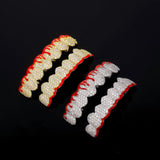 Custom Bloodshed Enamel Iced Grillz