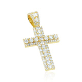 S925 Moissanite Cross Pendant