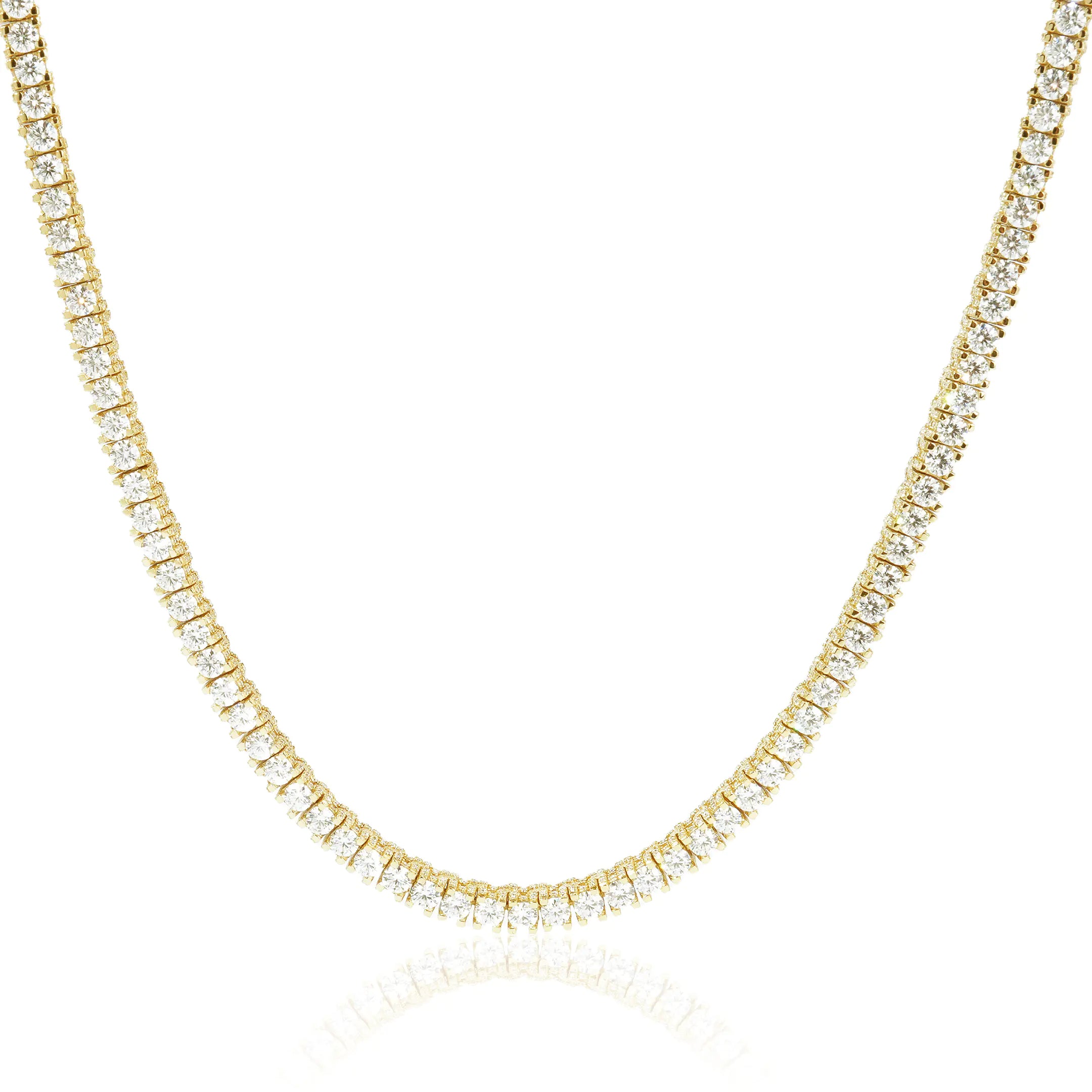 S925 Moissanite 3MM Hola Tennis Chain