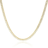 S925 Moissanite 3MM Hola Tennis Chain