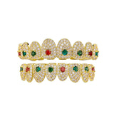 Custom Rimless Gemstone Iced Grillz