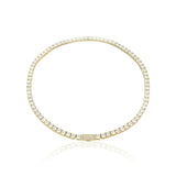 S925 Moissanite 6MM Hola Tennis Chain