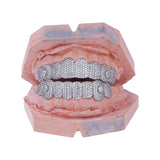 Custom Gem On Fang Iced Grillz