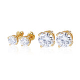 S925 Silver Moissanite Stud Earring