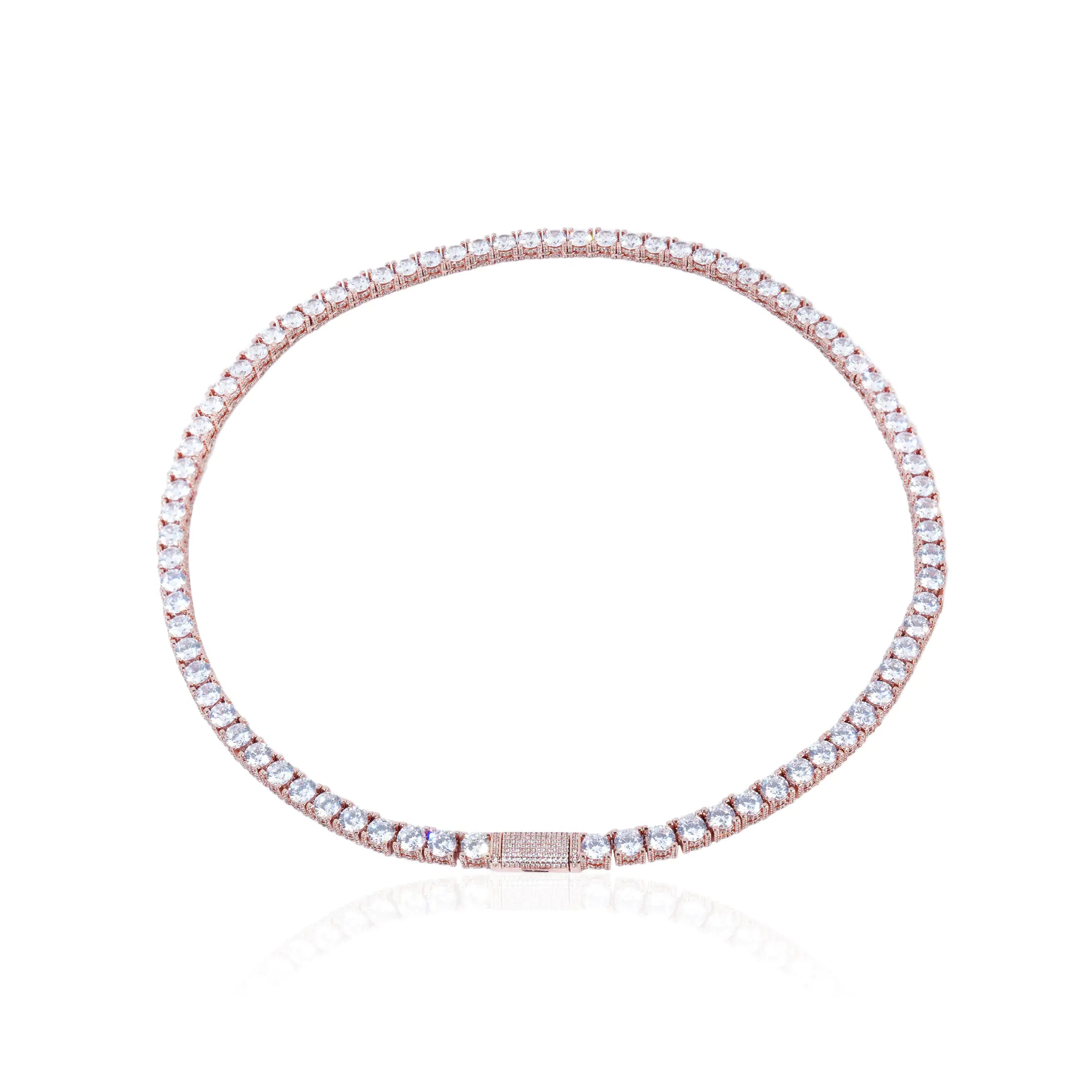 S925 Moissanite 6MM Hola Tennis Chain