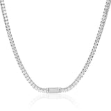 S925 Moissanite 3MM Hola Tennis Chain