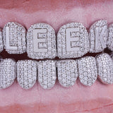 Custom Letter On Moissanite Grillz