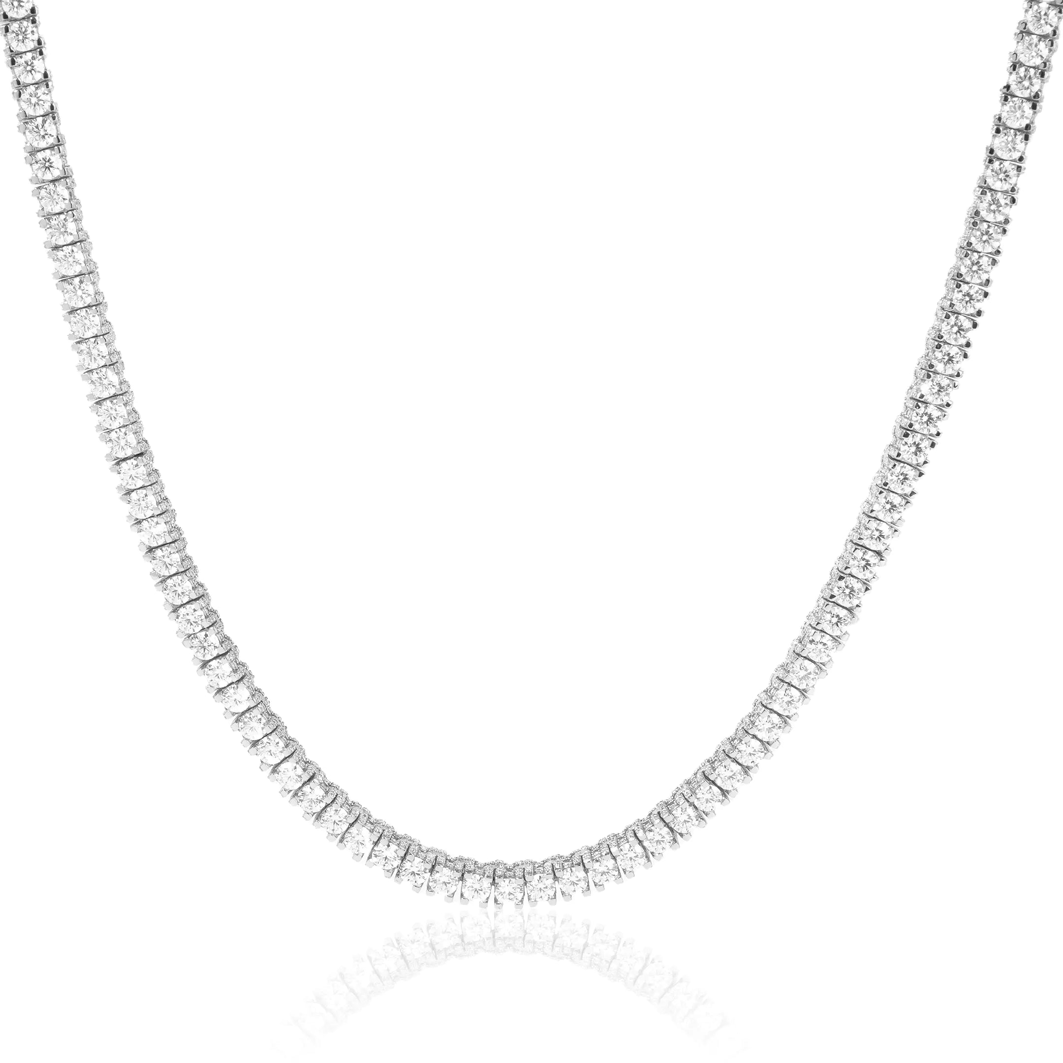 S925 Moissanite 3MM Hola Tennis Chain