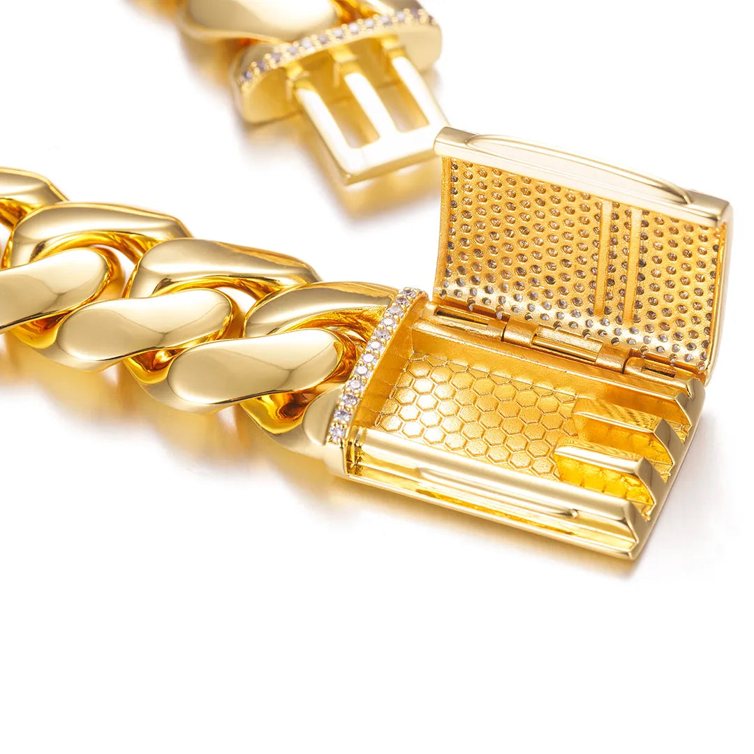 Bold Polishing Miami Cuban Link Bracelet