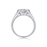 2CT Moissanite Band Ring