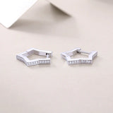 S925 Moissanite Star Shape Earrings