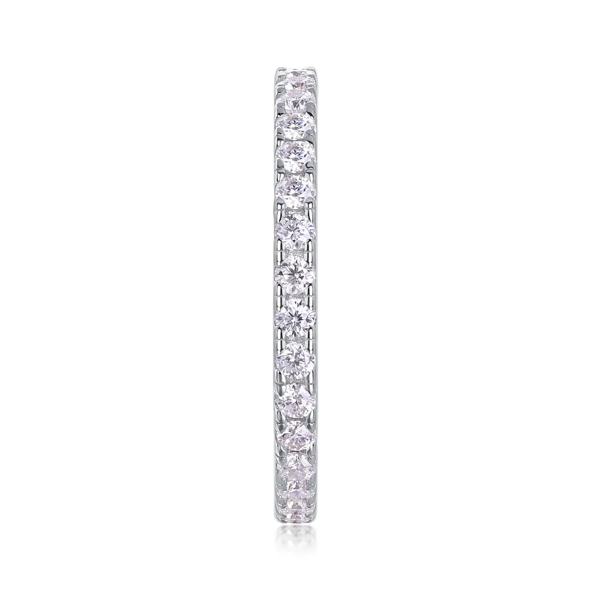 Moissanite Eternity Ring