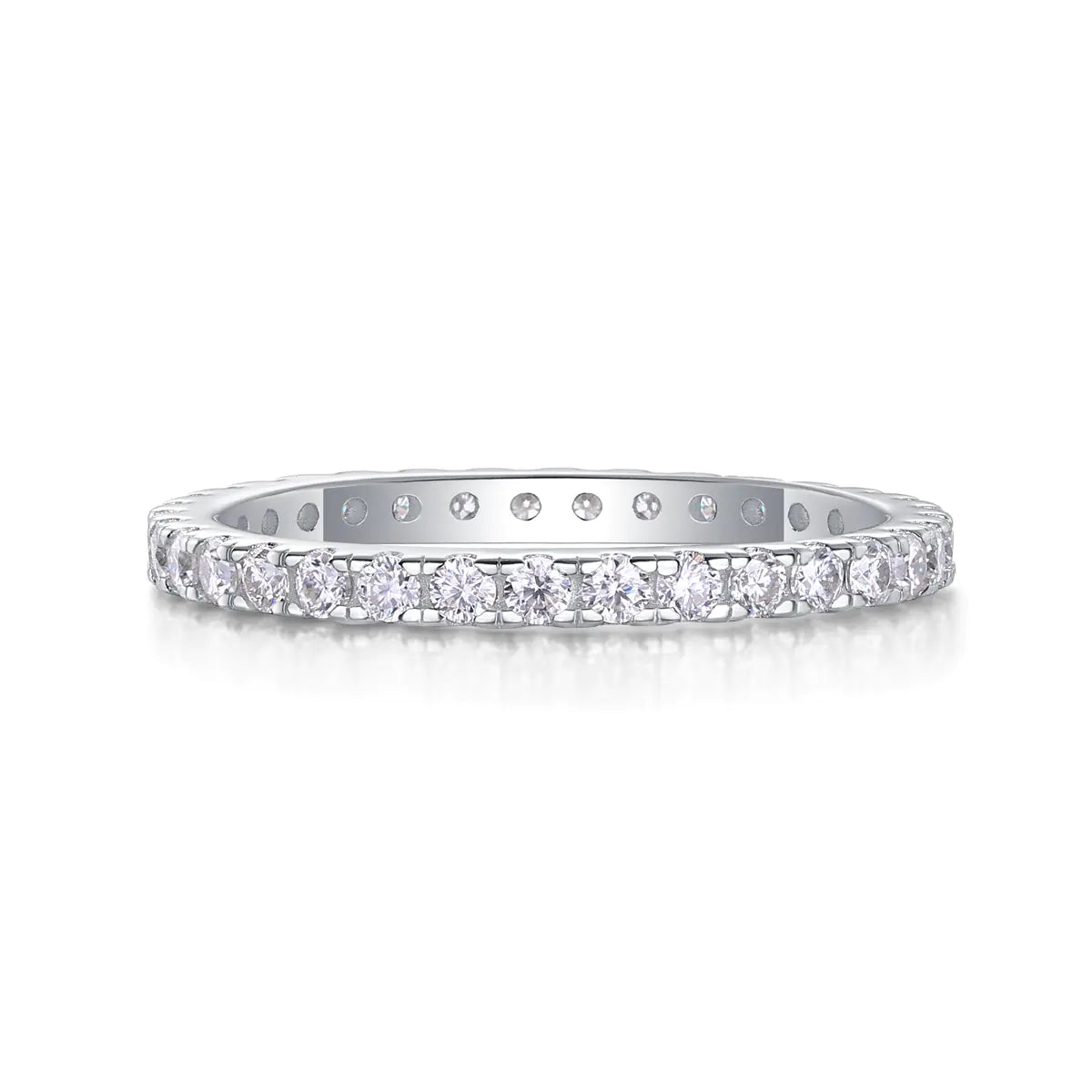 Moissanite Eternity Ring