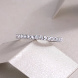 Moissanite Eternity Ring