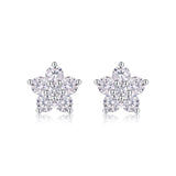 S925 Moissanite Star  Earring