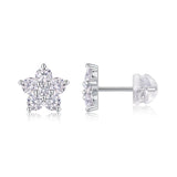 S925 Moissanite Star  Earring