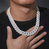 18MM Bubble Iced Cuban Chain