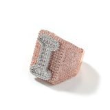 Custom Letter & Number Ring