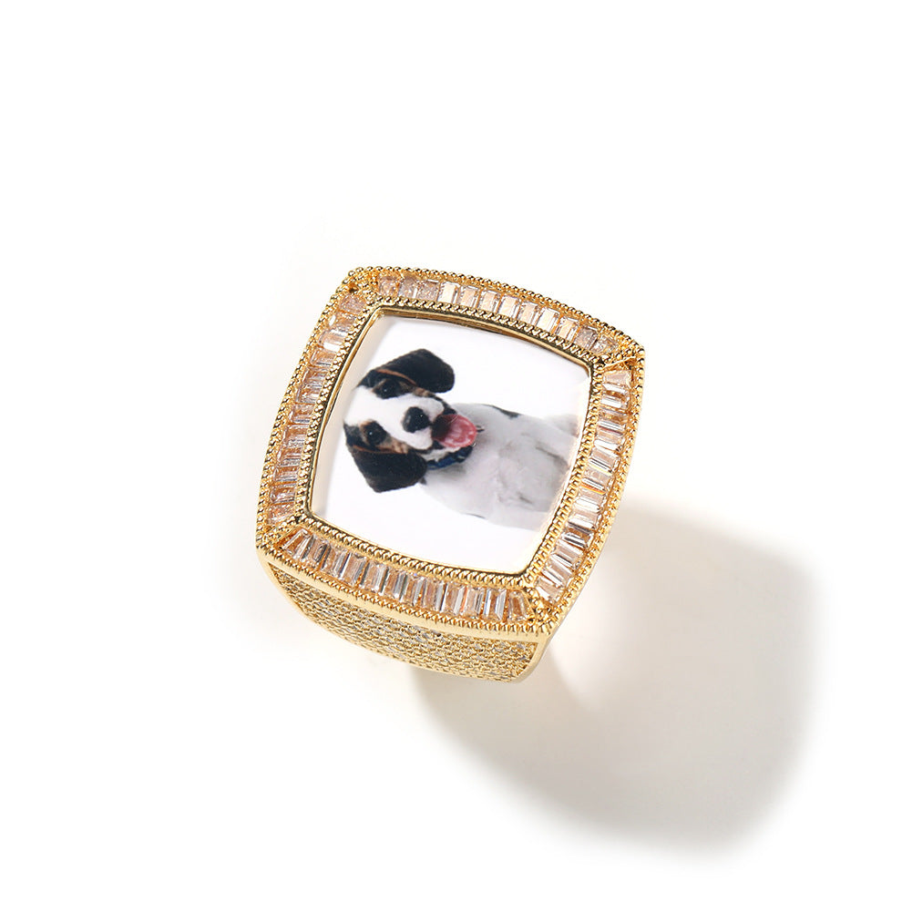 Custom Photo Champion Ring