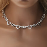 Iced Infinity Love Chain