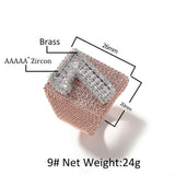 Custom Letter & Number Ring