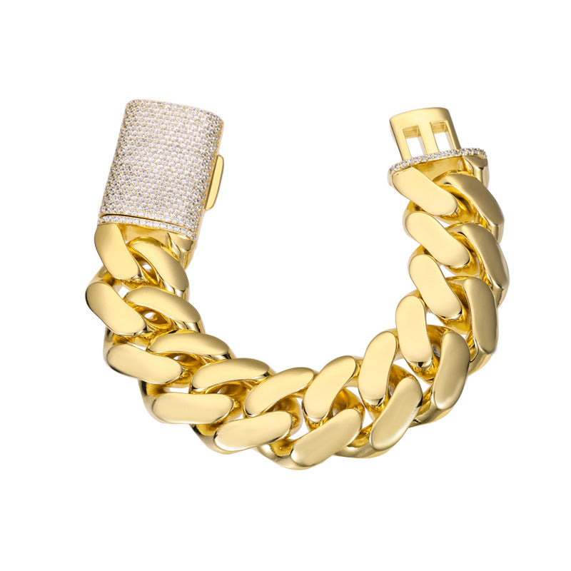 25MM Bold Polishing Miami Cuban Bracelet